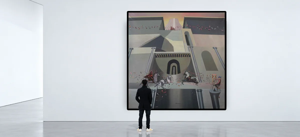 Obra de Antonio Alegre Cremades expuesta en sala