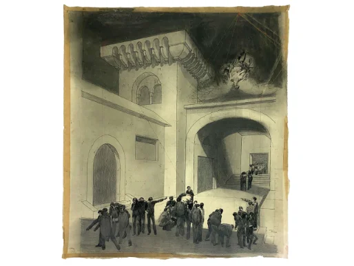 Arquitecturas en grises / Dibujo I